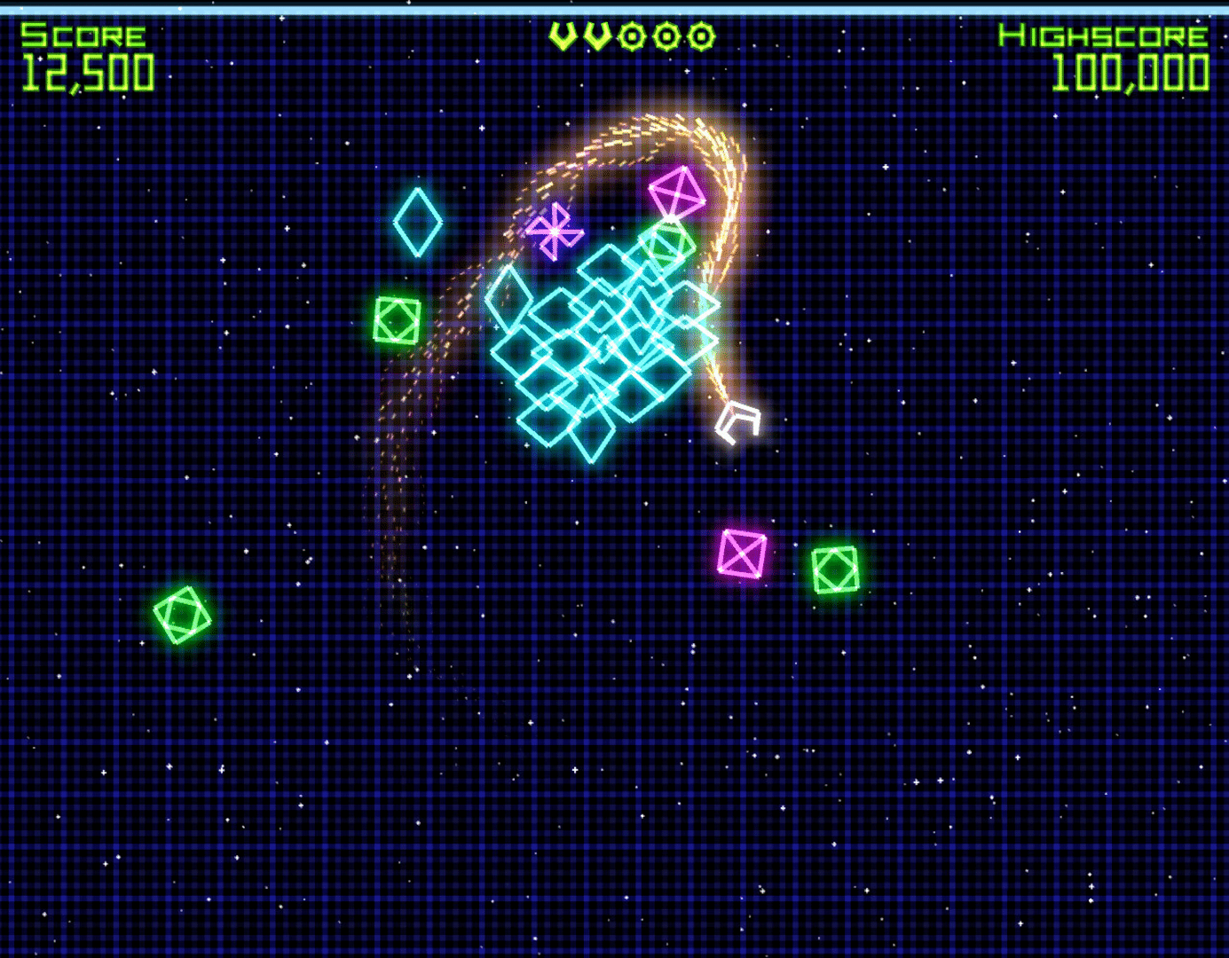 Geometry Wars: Retro Evolved screenshot