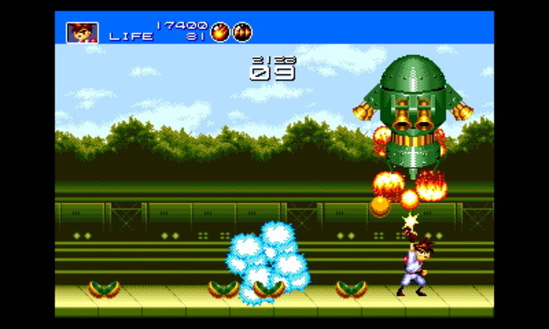 Captura de pantalla - 3D Gunstar Heroes