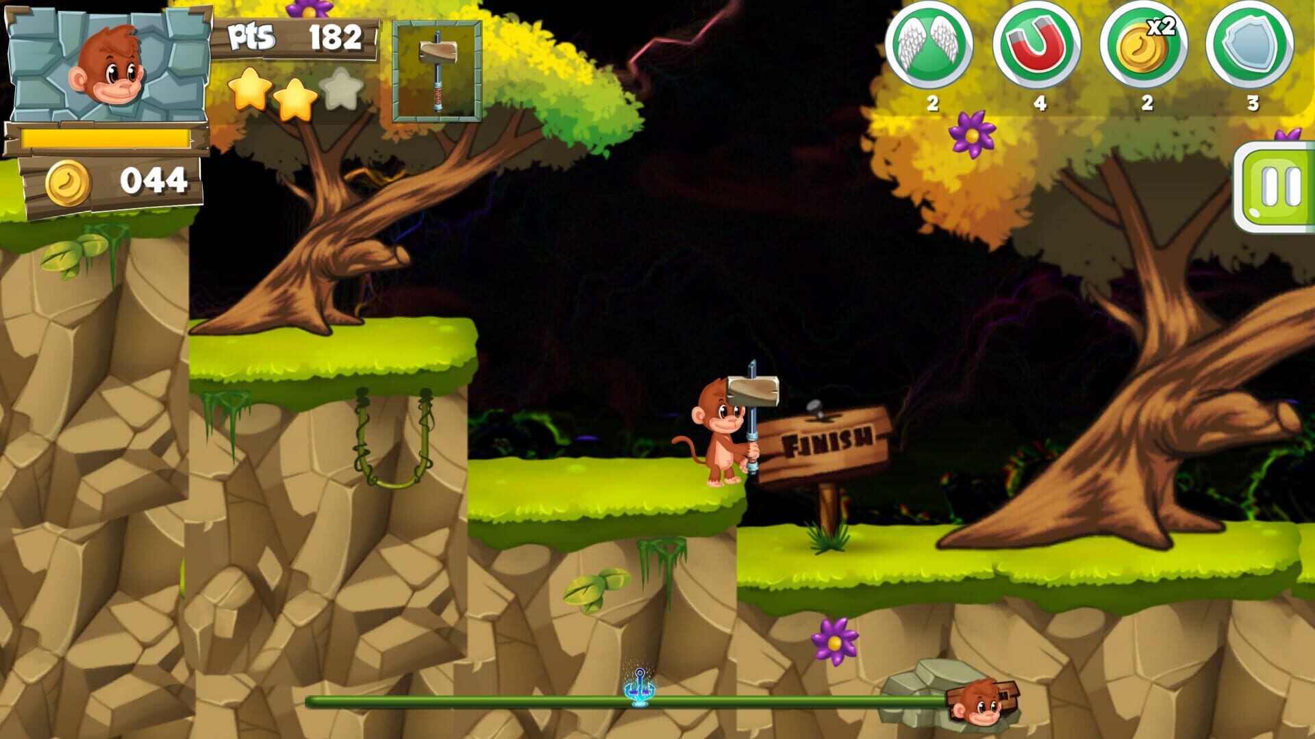 Monkey Slap - Screenshot