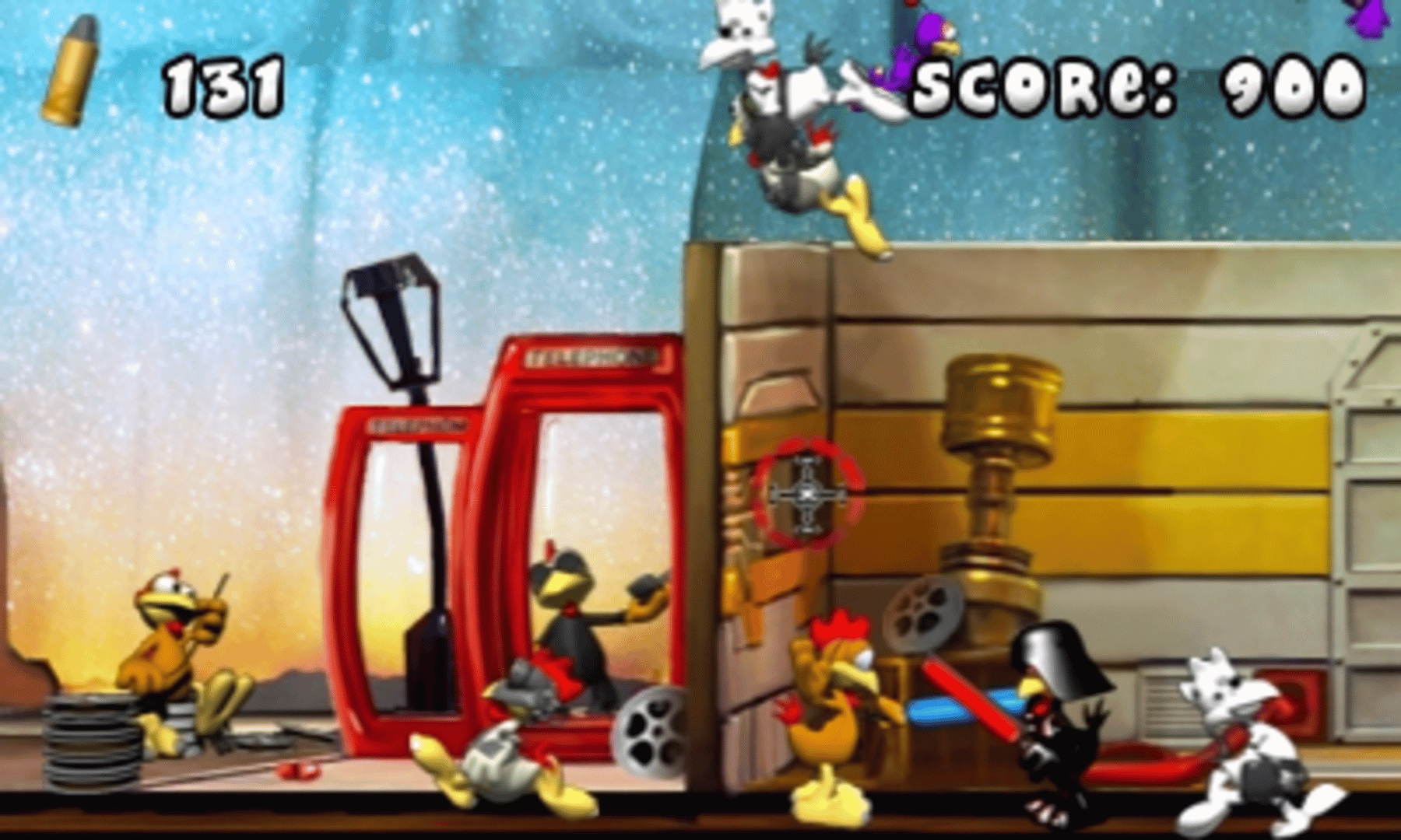 Crazy Chicken: Director's Cut 3D screenshot