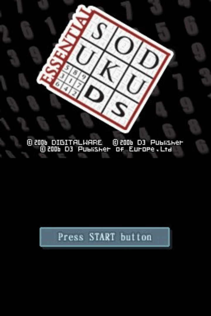 Essential Sudoku DS screenshot