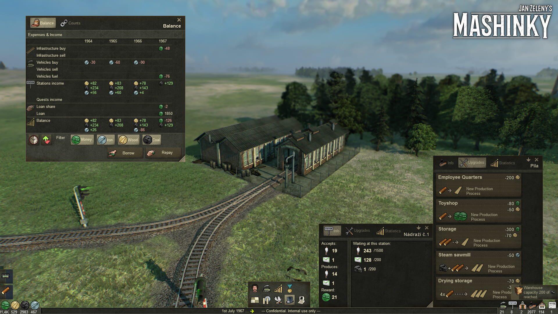 Mashinky screenshot