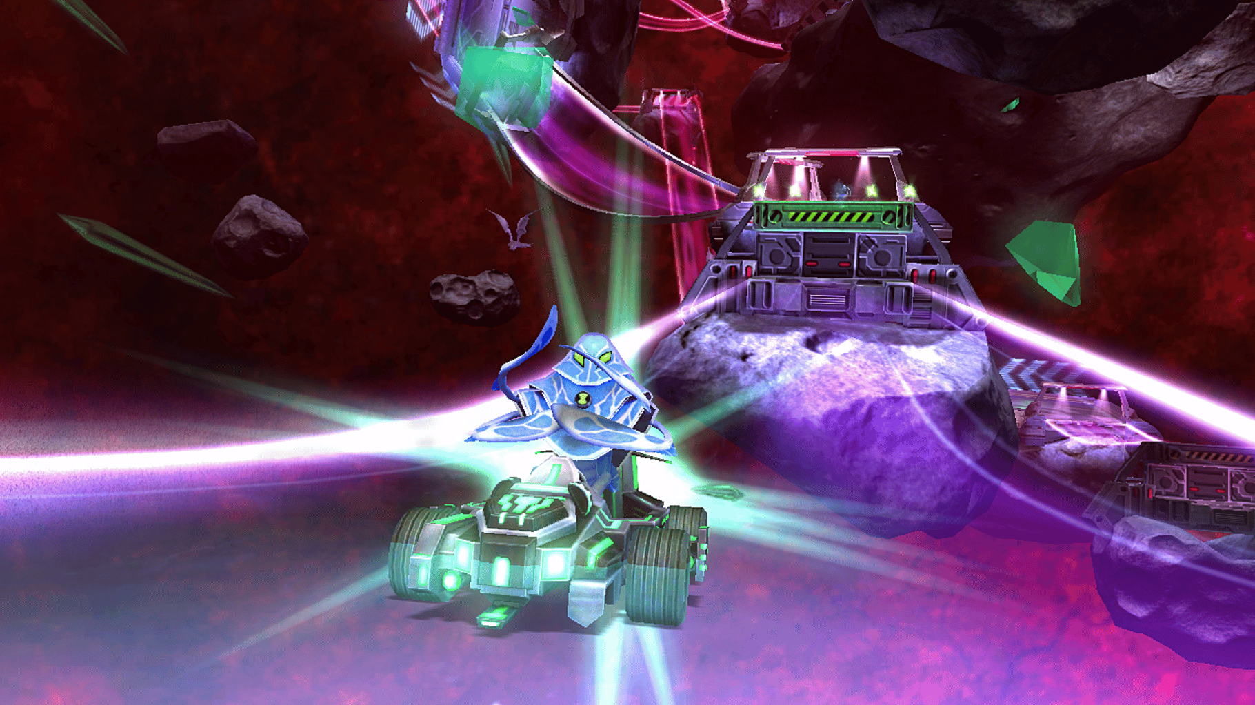 Ben 10: Galactic Racing screenshot