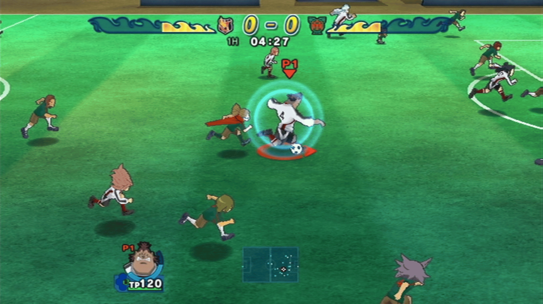 Inazuma Eleven Strikers screenshot