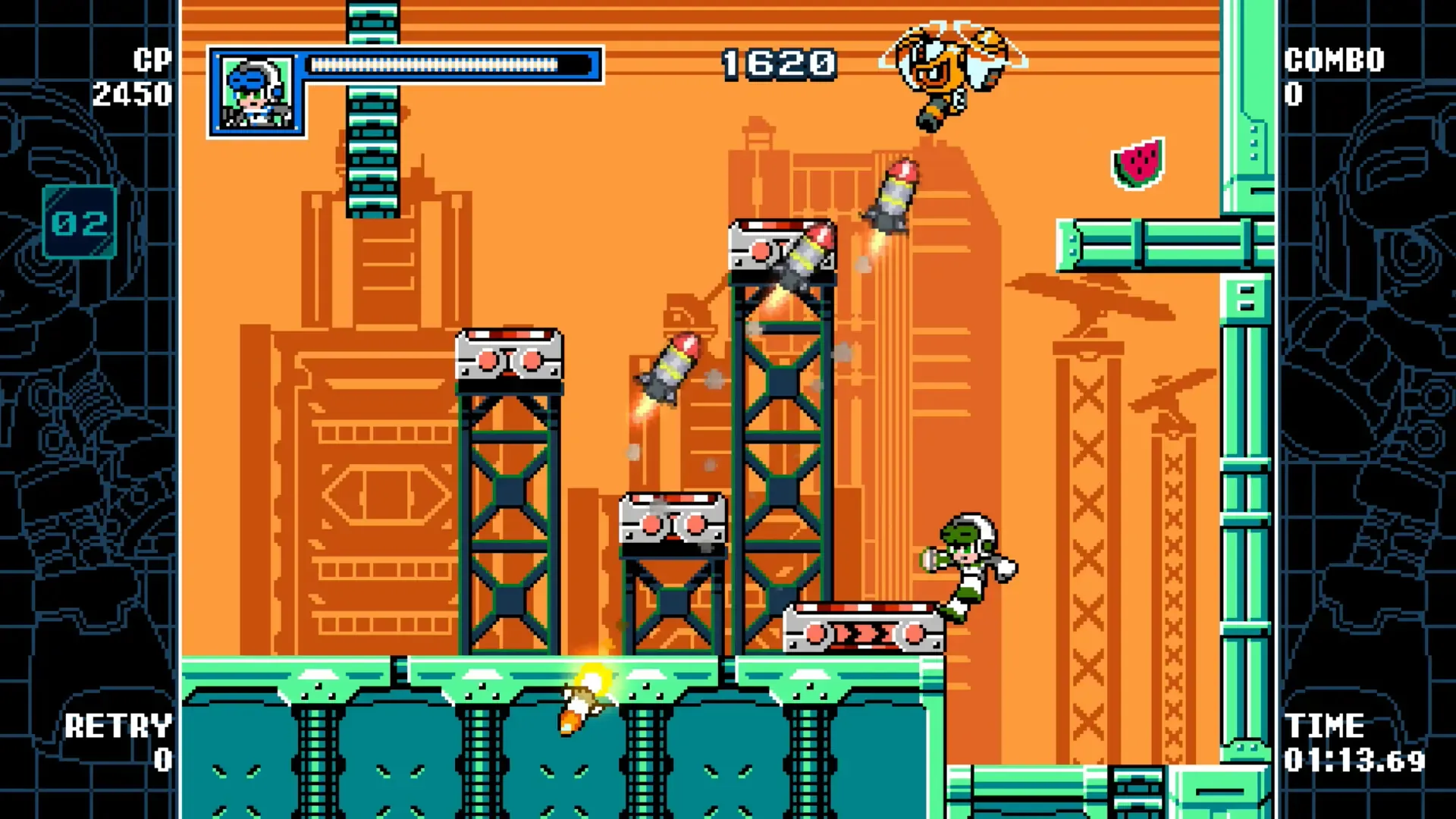 Captura de pantalla - Mighty Gunvolt Burst