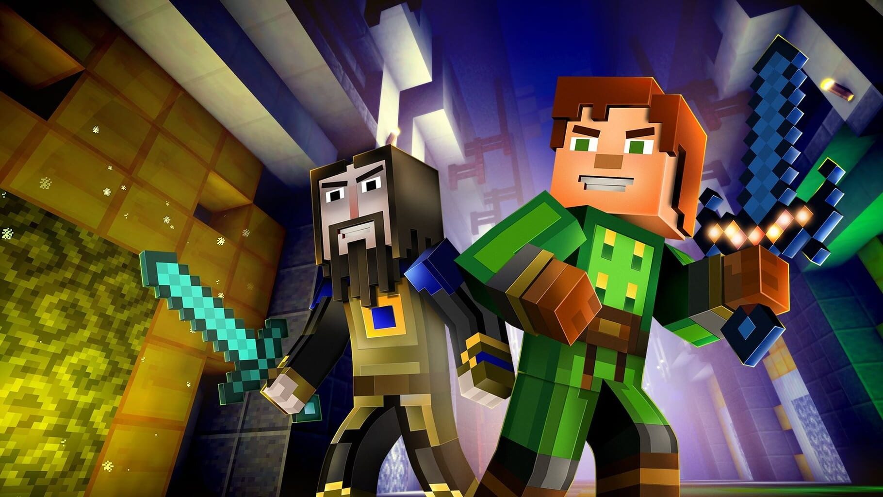 Captura de pantalla - Minecraft: Story Mode Season Two - Episode 4: Below the Bedrock