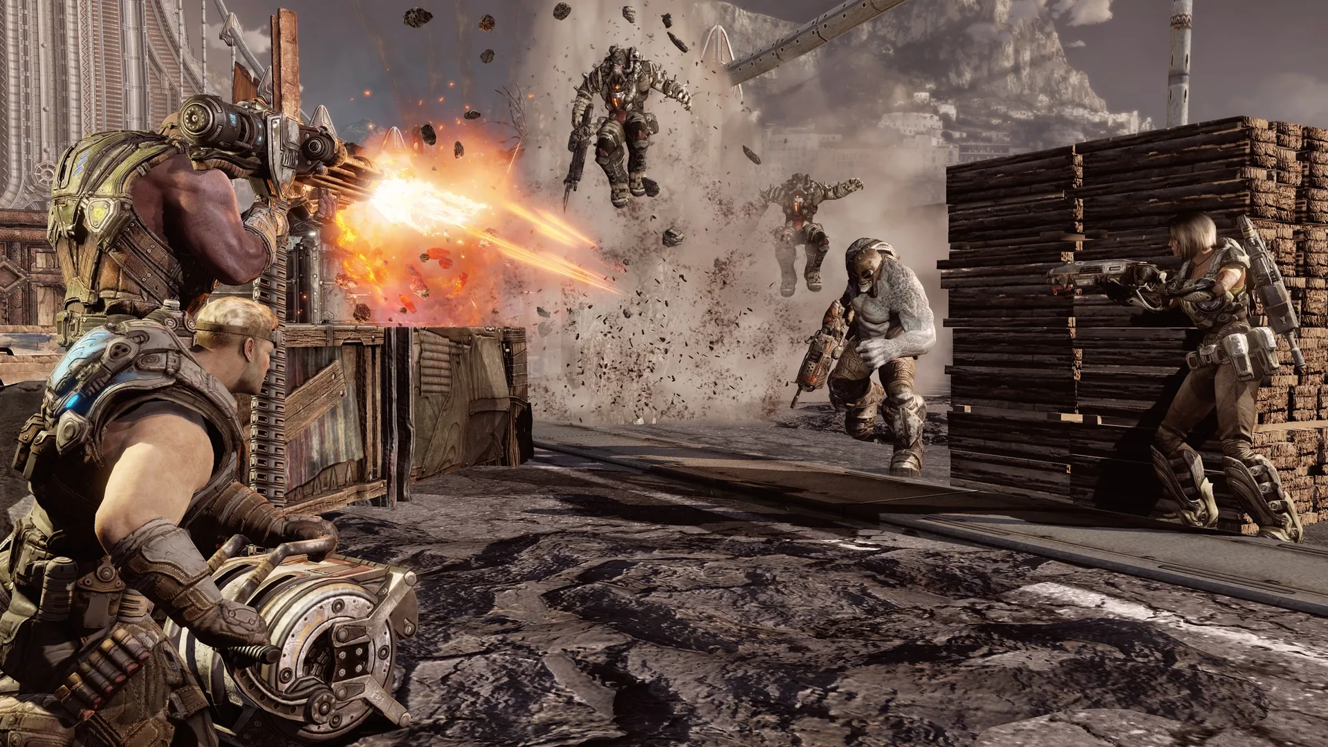 Captura de pantalla - Gears of War 3