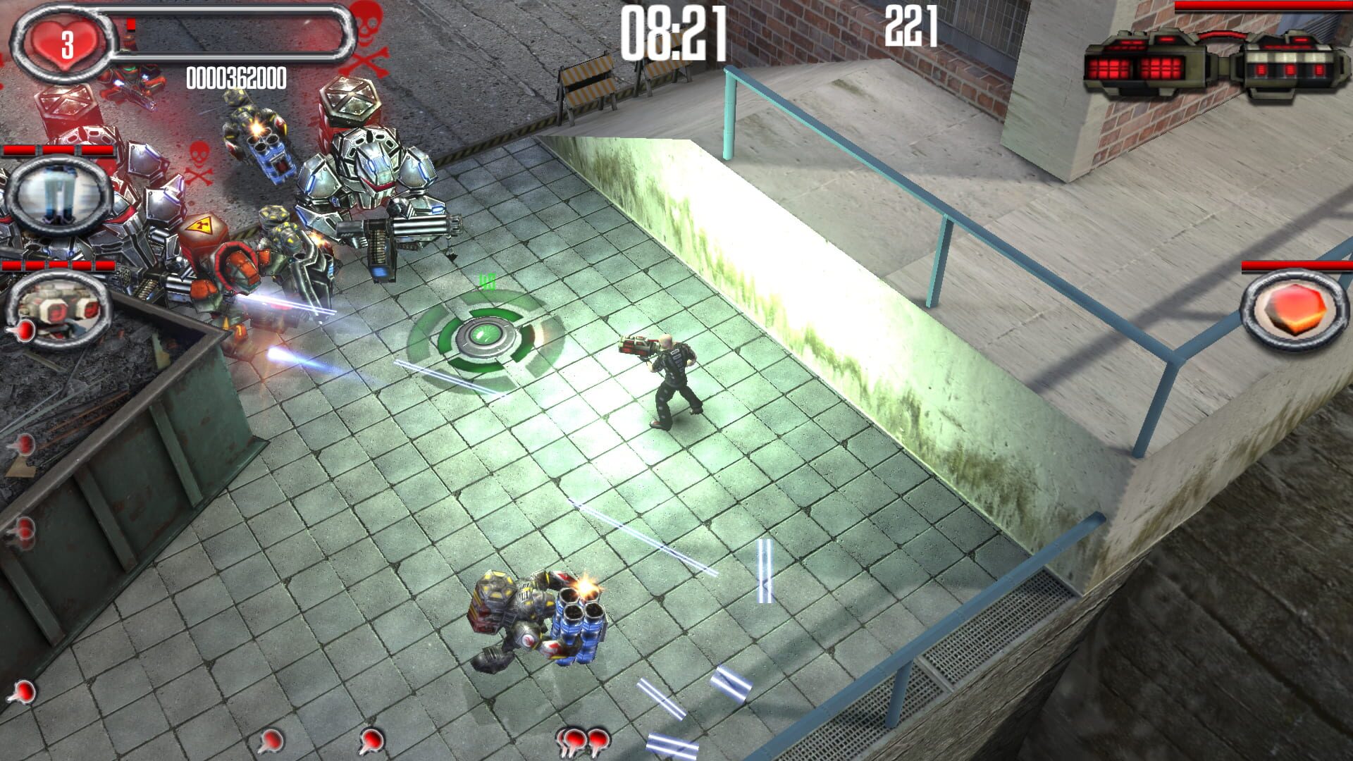 Robot Tsunami - Screenshot