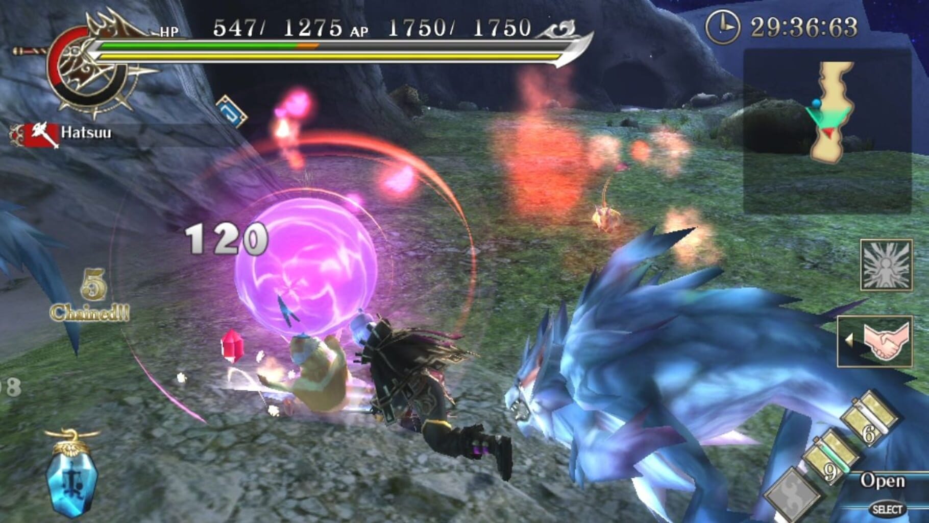 Captura de pantalla - Ragnarok Odyssey