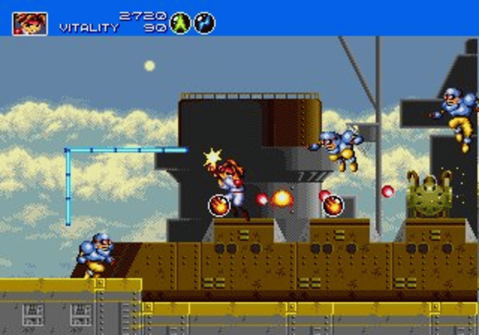 Gunstar Heroes screenshot