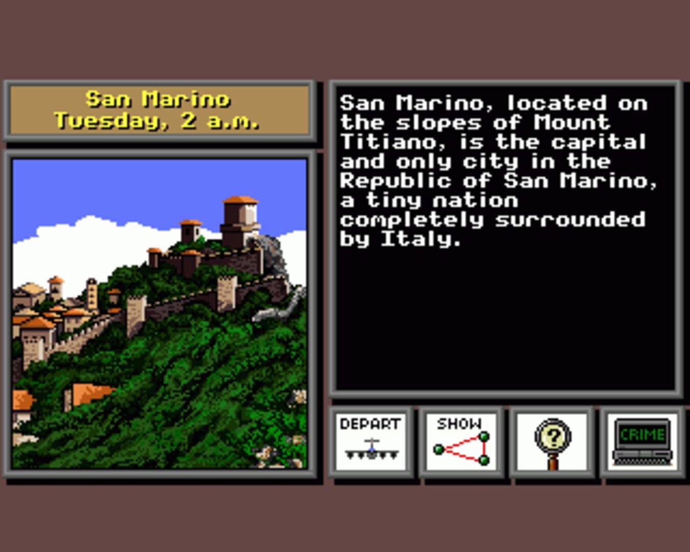 Captura de pantalla - Where in the World Is Carmen Sandiego?