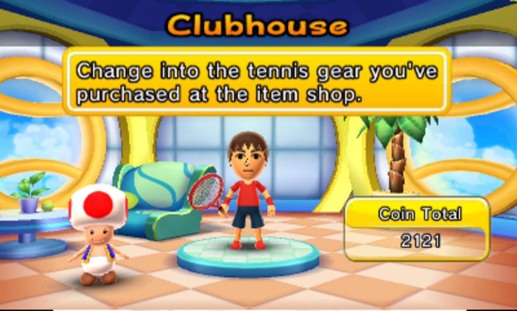 Captura de pantalla - Mario Tennis Open