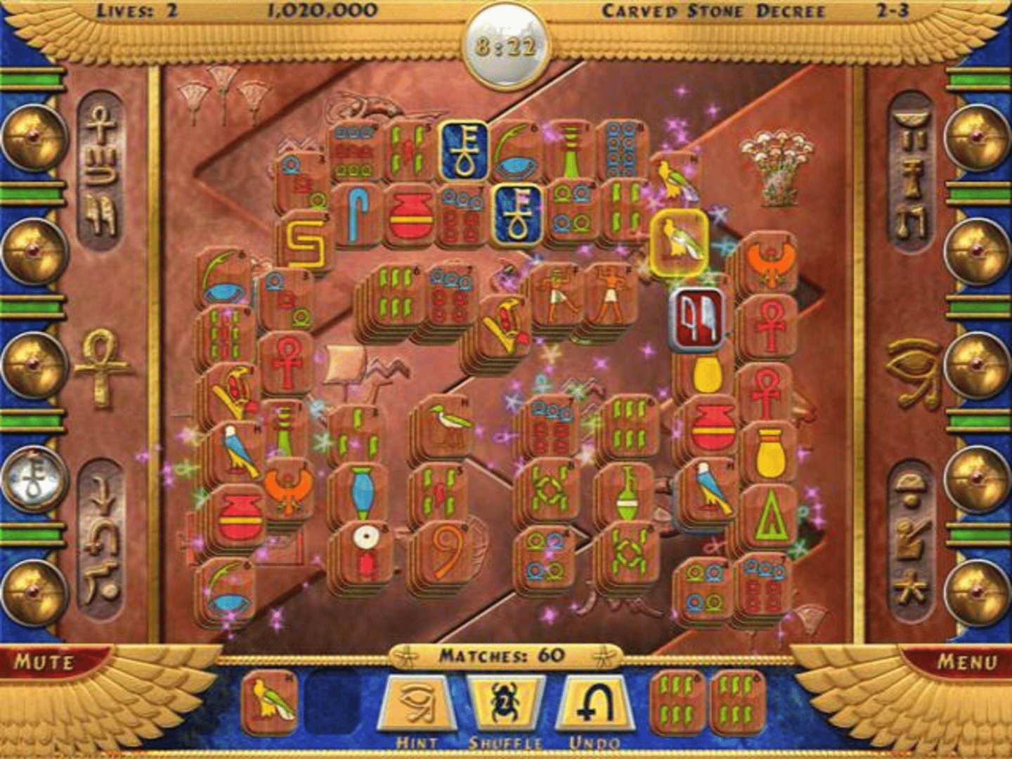 Luxor MahJong screenshot