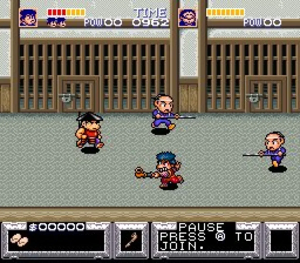 Captura de pantalla - The Legend of the Mystical Ninja