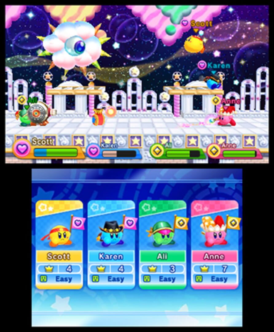 Captura de pantalla - Kirby Fighters Deluxe