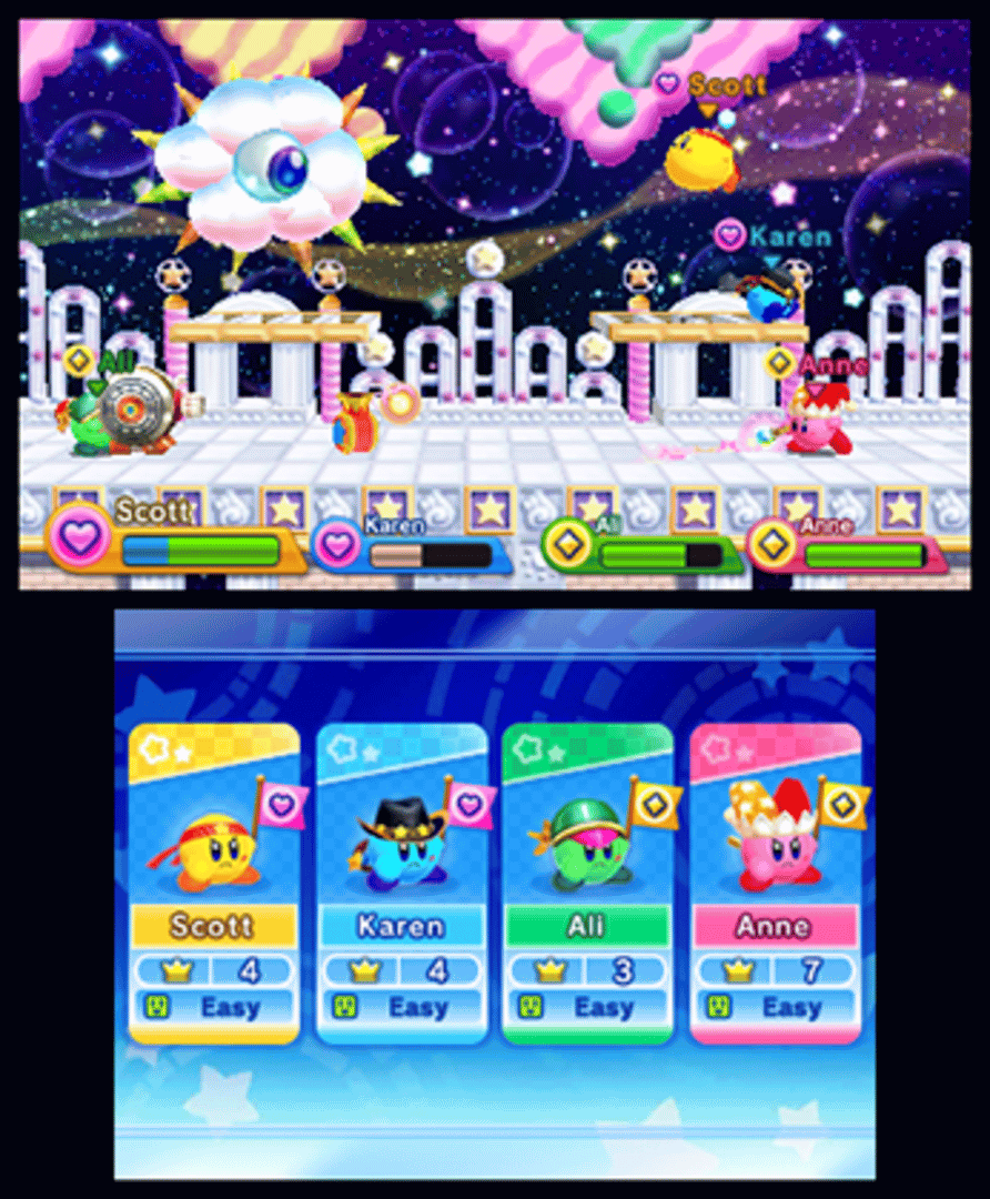 Kirby Fighters Deluxe screenshot