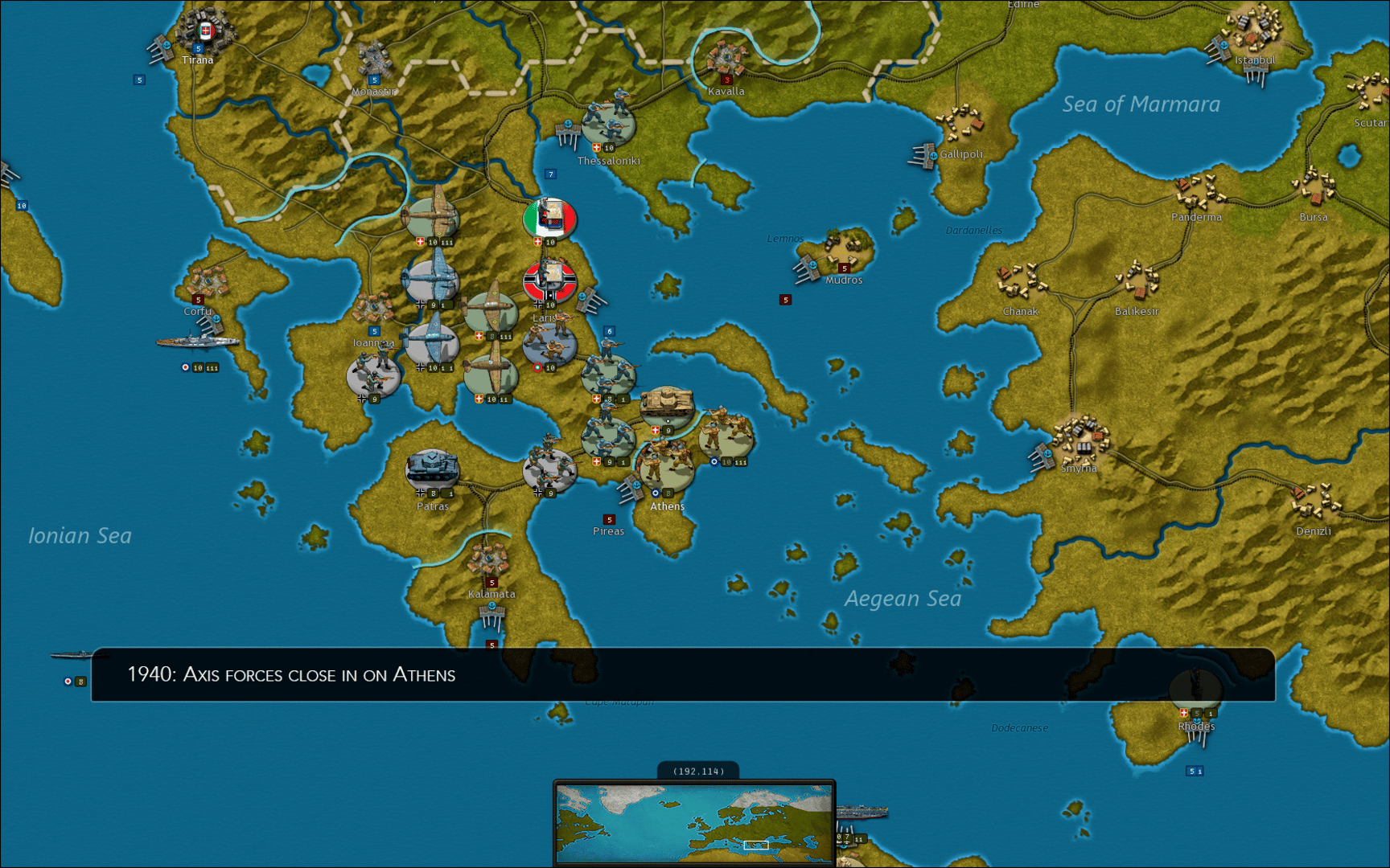 Strategic Command WWII: War in Europe screenshot