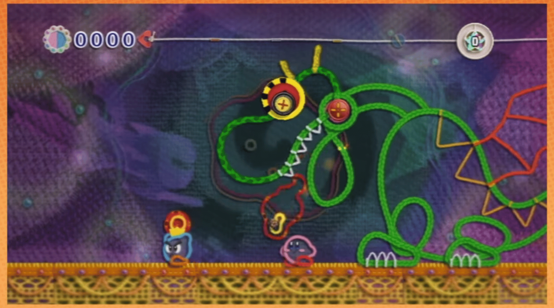 Kirby's Epic Yarn screenshot