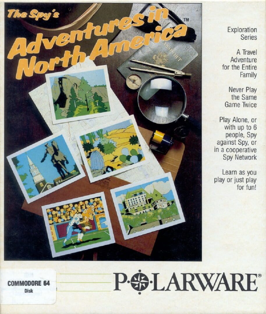 The Spy's Adventures in North America cover art