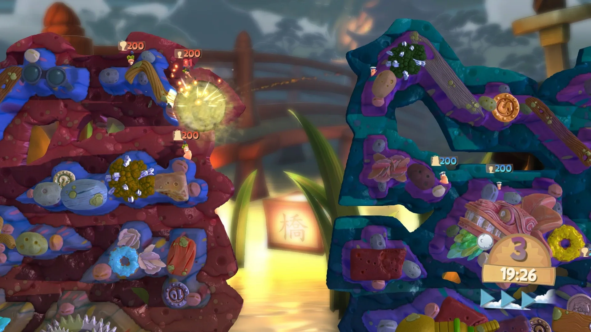 Captura de pantalla - Worms Battlegrounds