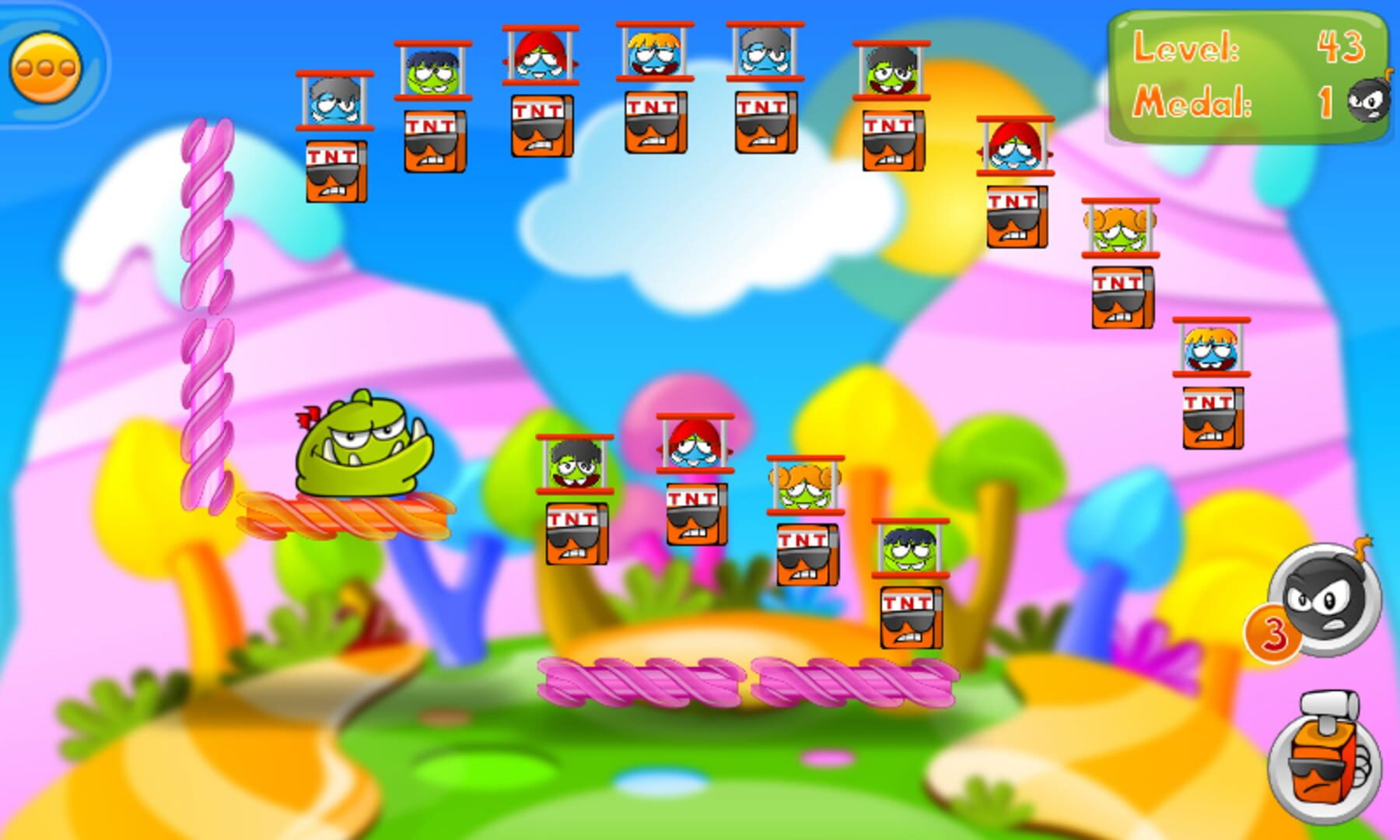 Bomb the Monsters! - Screenshot