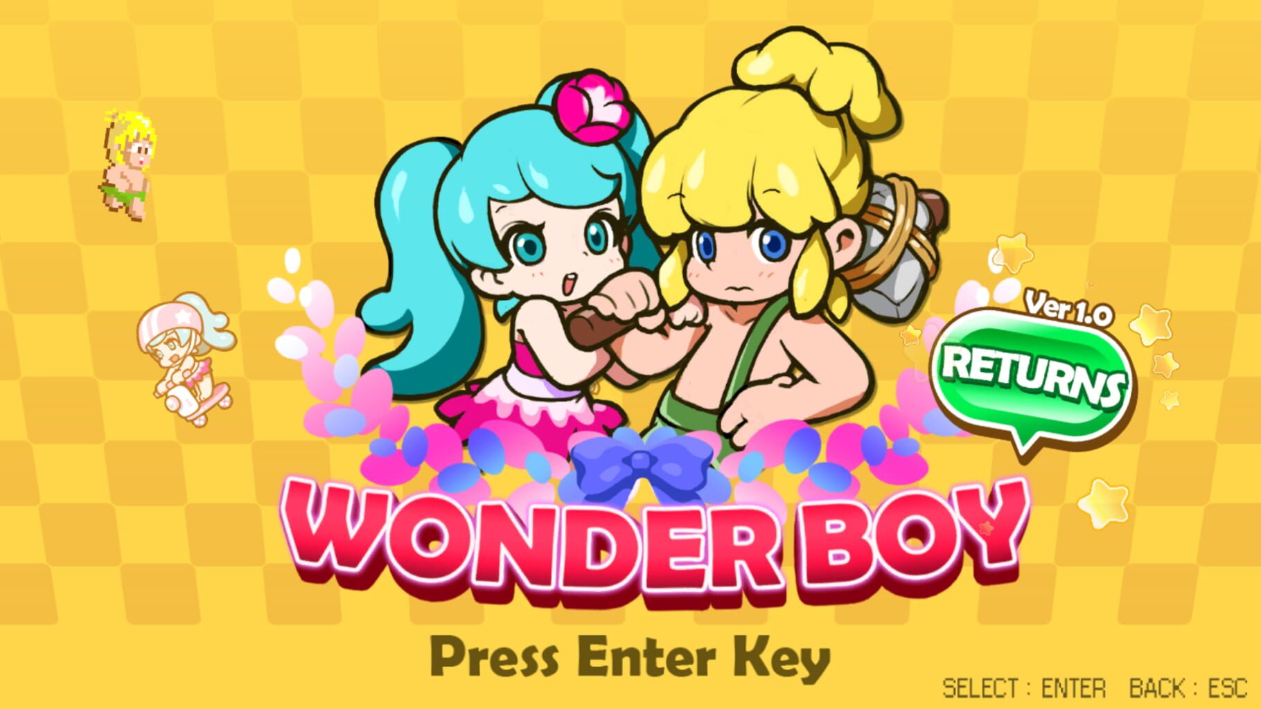 Captura de pantalla - Wonder Boy Returns