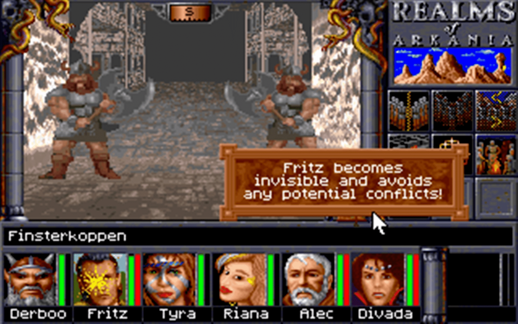 Realms of Arkania 2 - Star Trail Classic screenshot