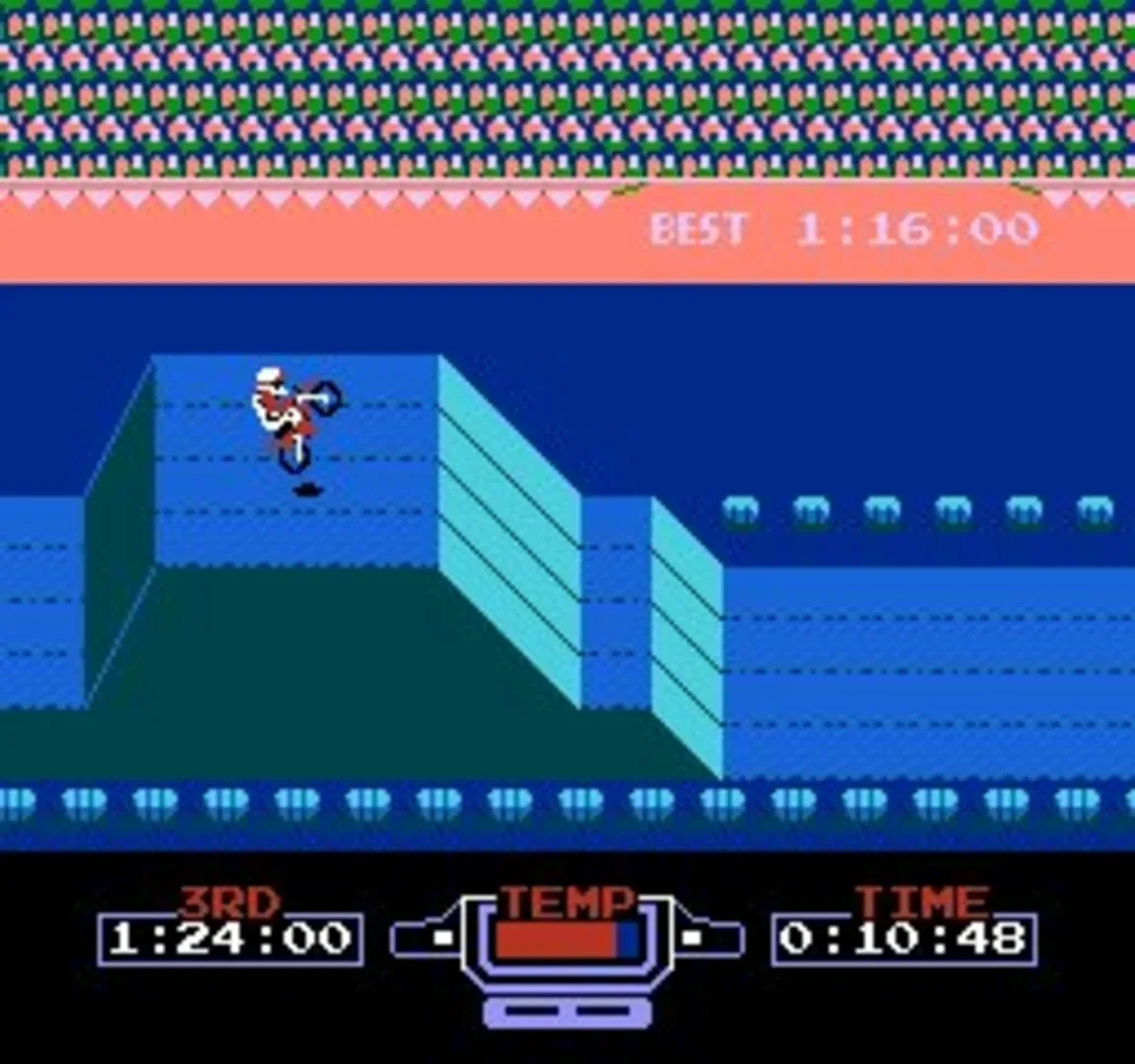 Captura de pantalla - Excitebike