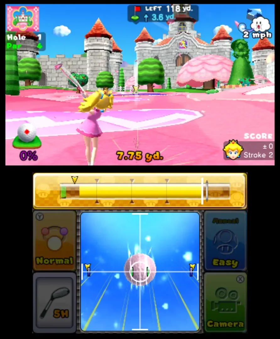 Captura de pantalla - Mario Golf: World Tour