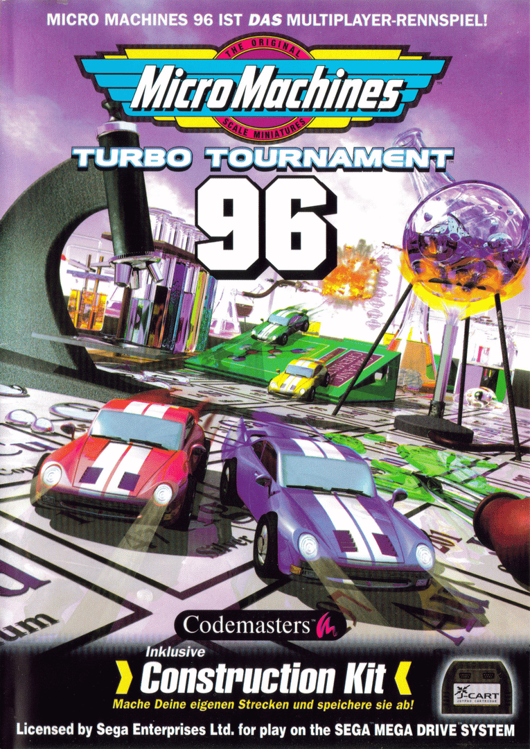 Micro Machines: Turbo Tournament 96 Cover