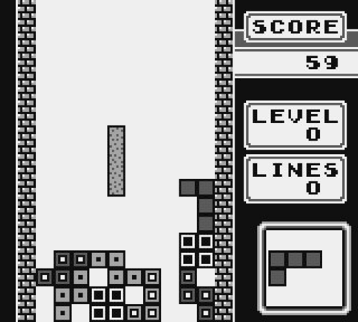 Tetris screenshot