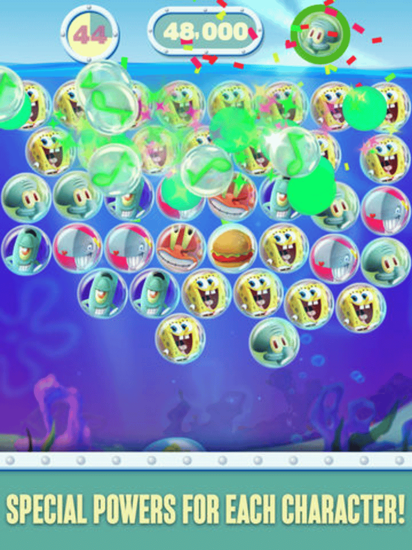 SpongeBob Bubble Party screenshot