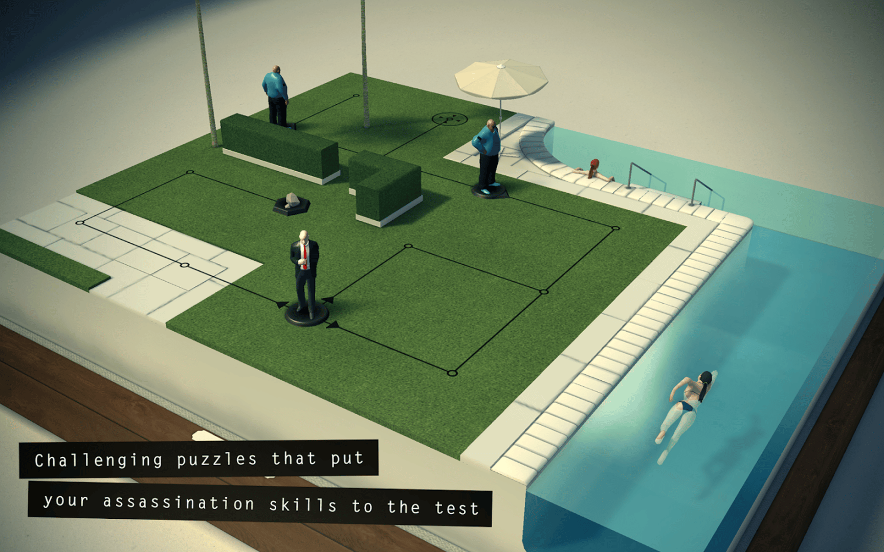 Hitman GO screenshot