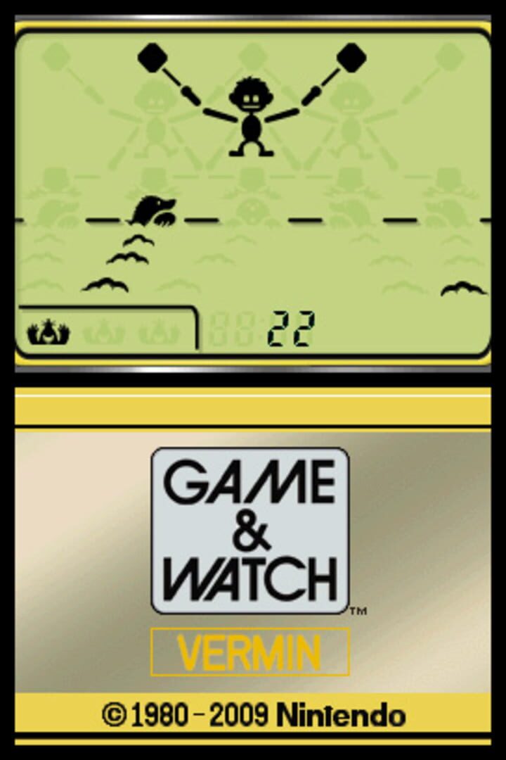 Captura de pantalla - Game & Watch Vermin