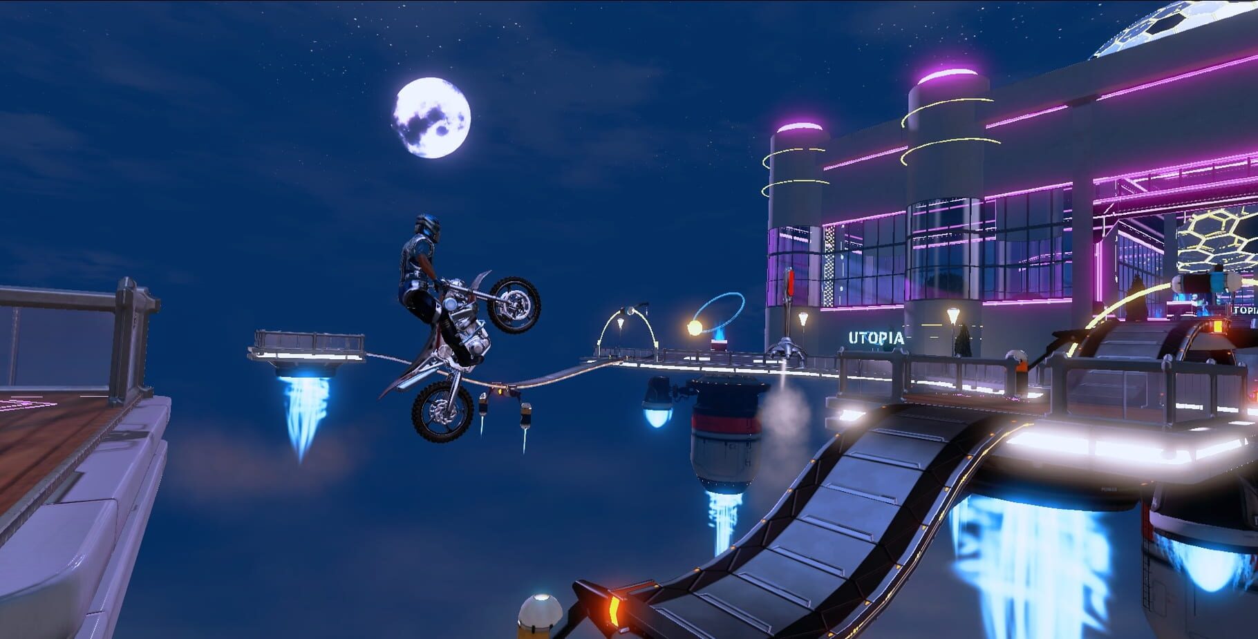 Captura de pantalla - Trials Fusion: Empire of the Sky