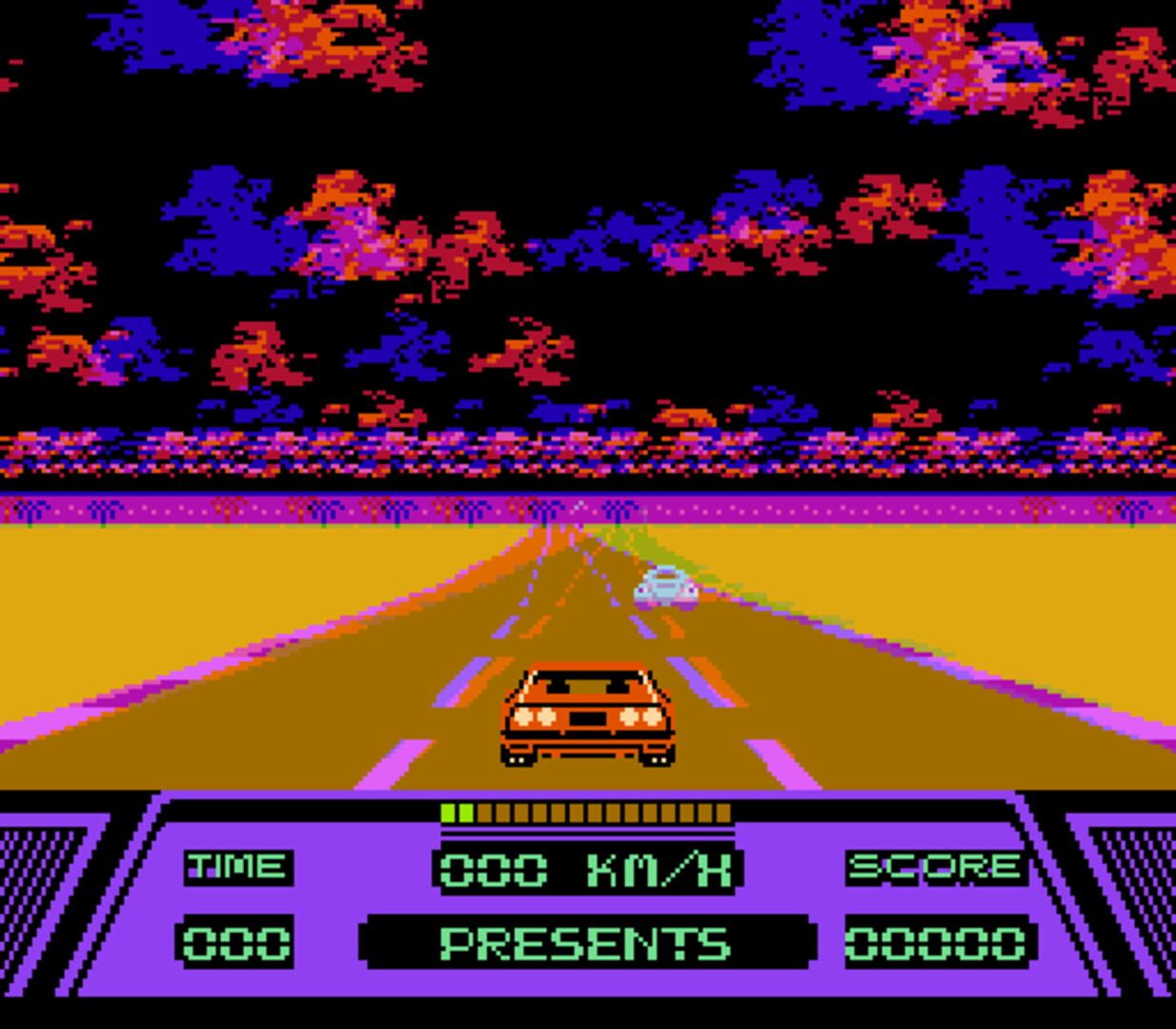 Captura de pantalla - Rad Racer