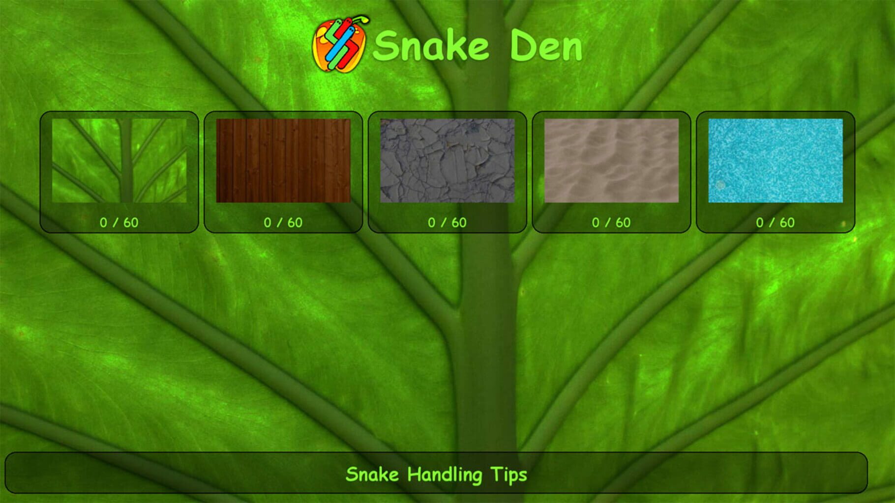 Captura de pantalla - Snake Den