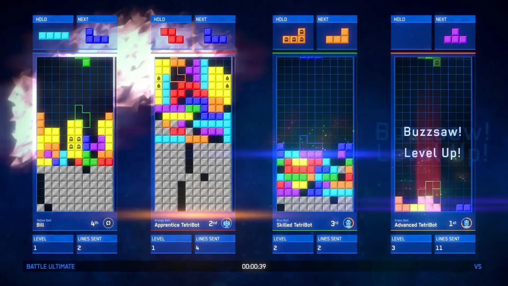 Captura de pantalla - Tetris Ultimate