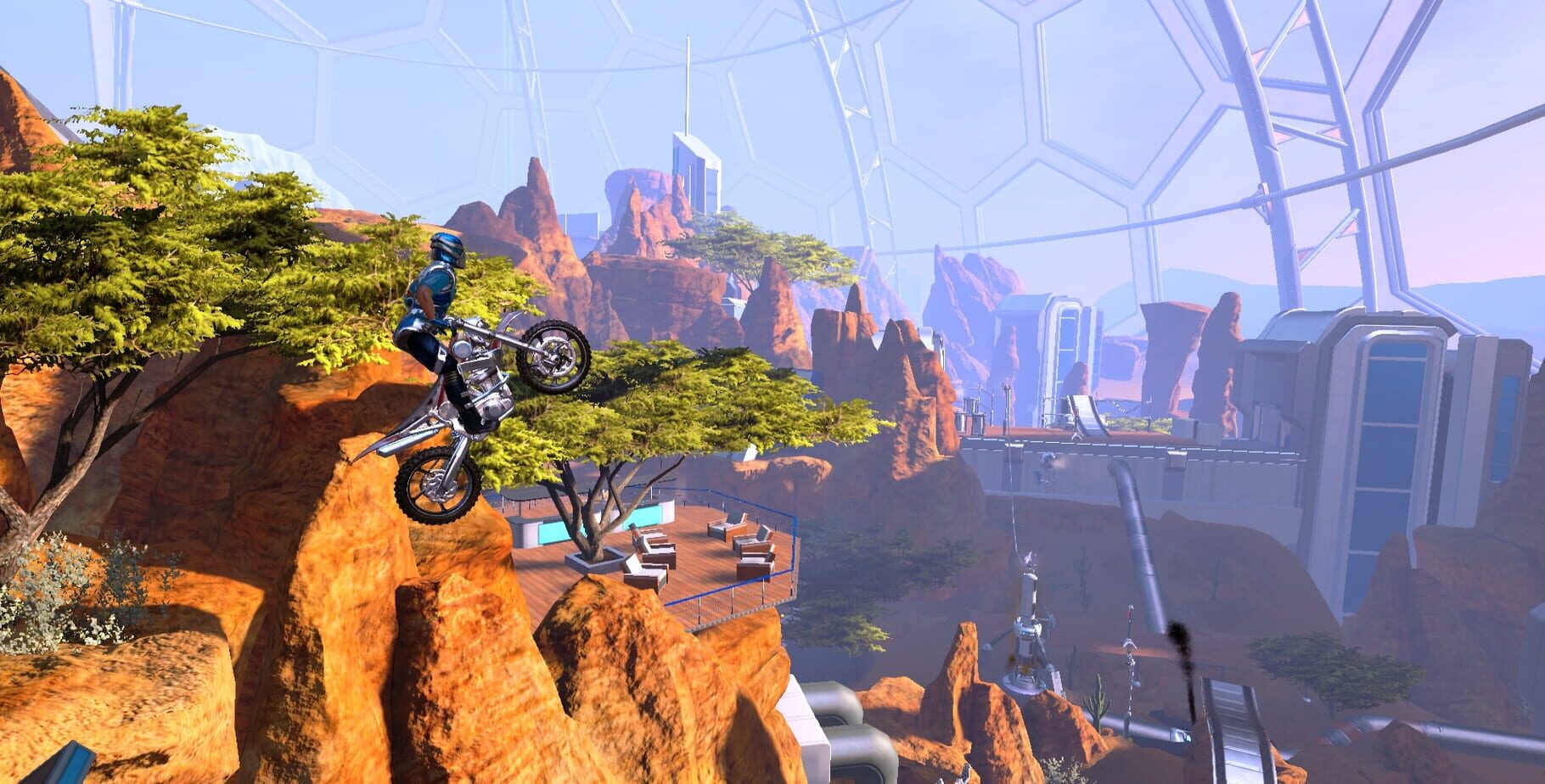 Captura de pantalla - Trials Fusion: Empire of the Sky