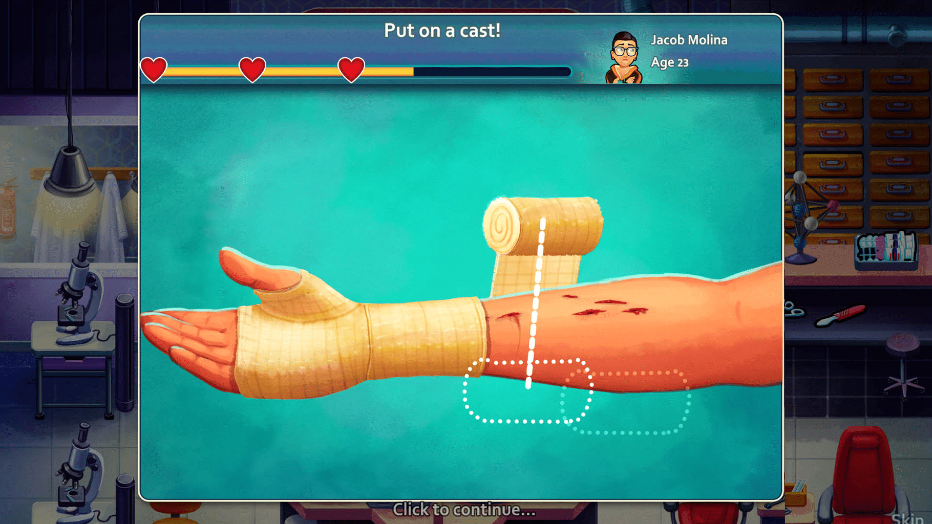 Heart's Medicine: Hospital Heat screenshot