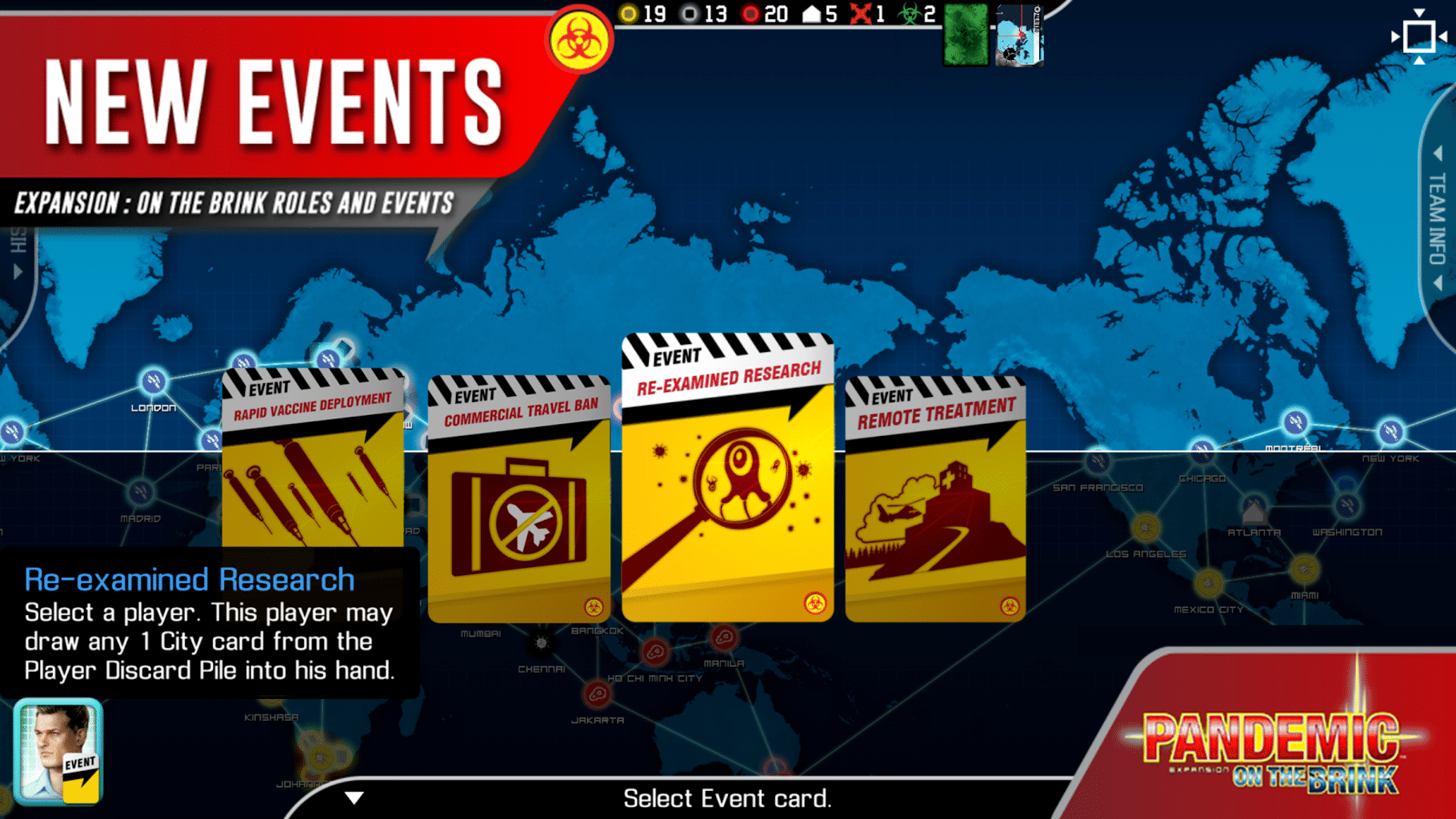 Pandemic: The Board Game screenshot