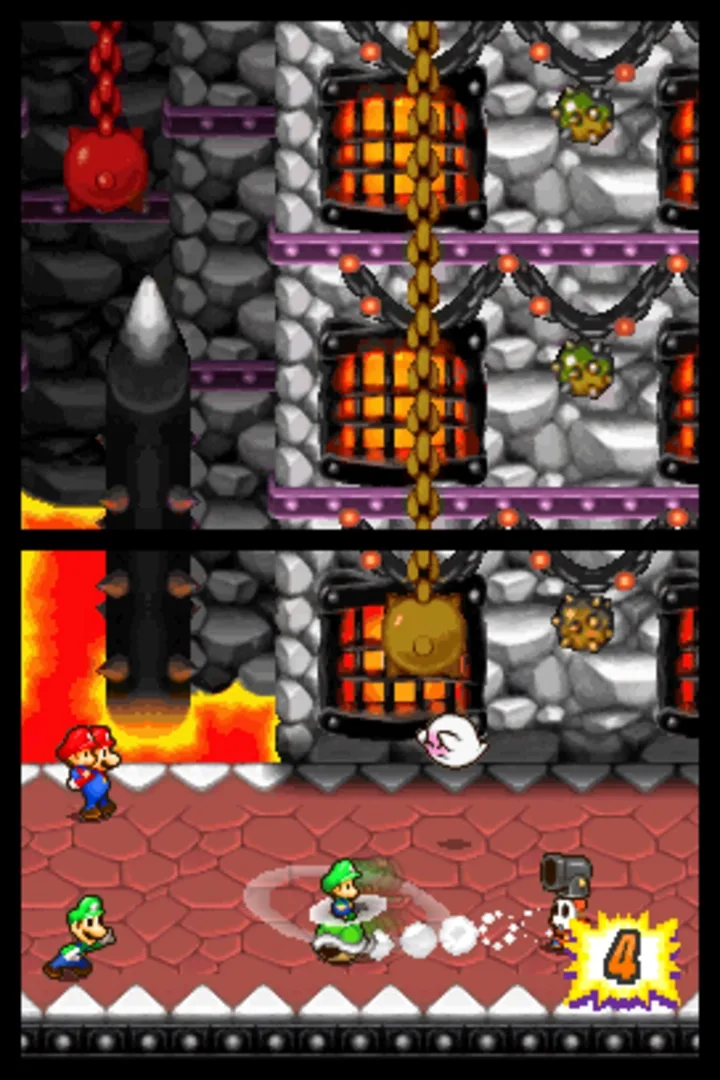 Captura de pantalla - Mario & Luigi: Partners in Time