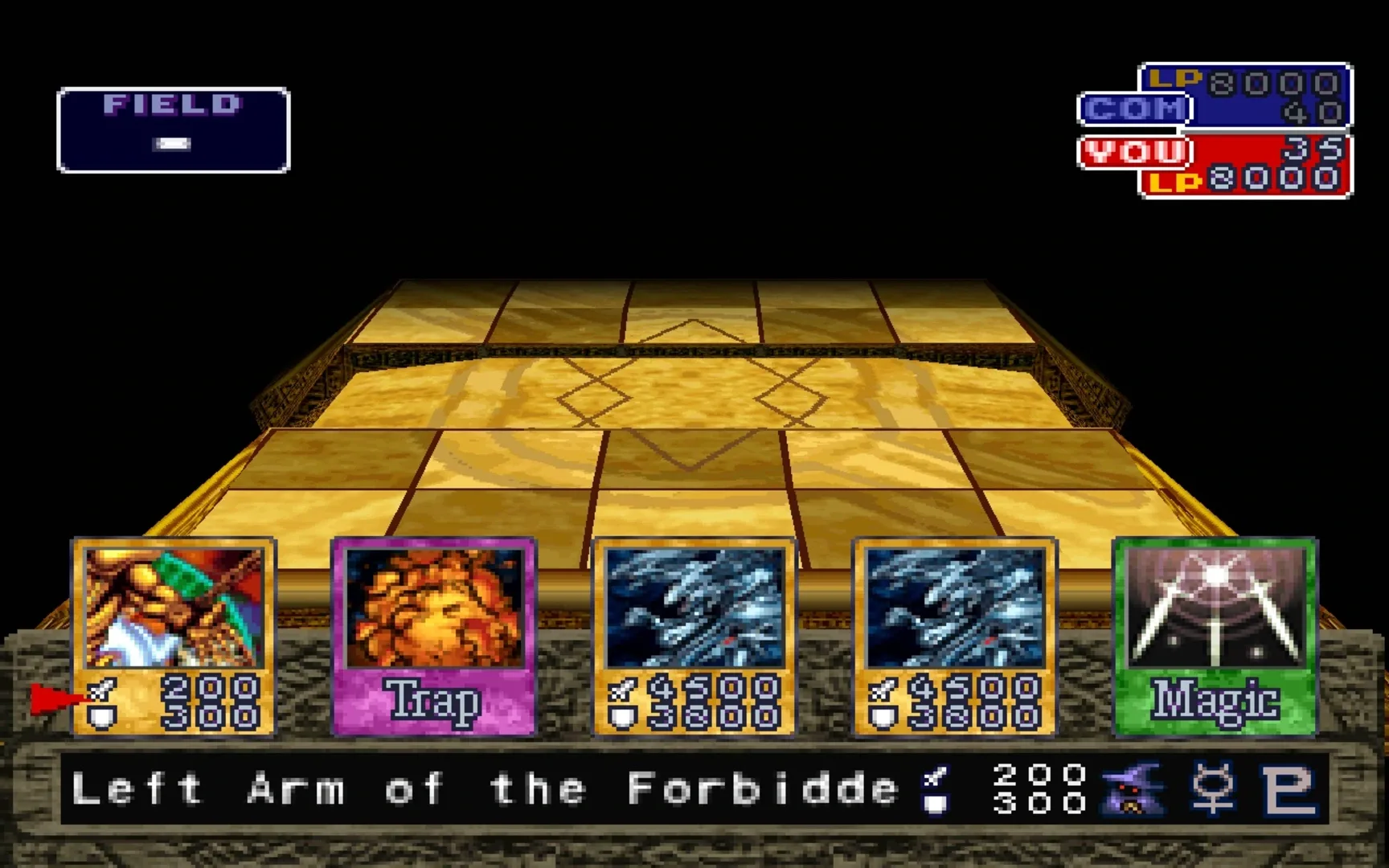 Captura de pantalla - Yu-Gi-Oh! Forbidden Memories