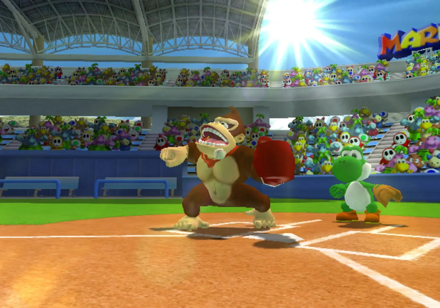 Captura de pantalla - Mario Superstar Baseball
