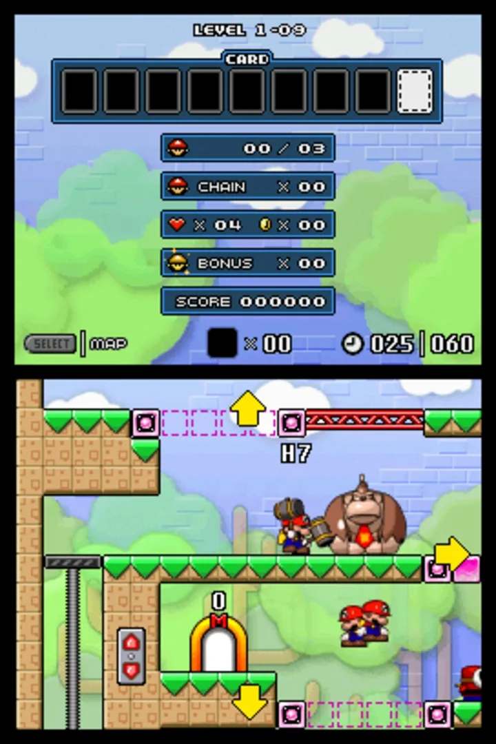 Captura de pantalla - Mario vs. Donkey Kong 2: March of the Minis