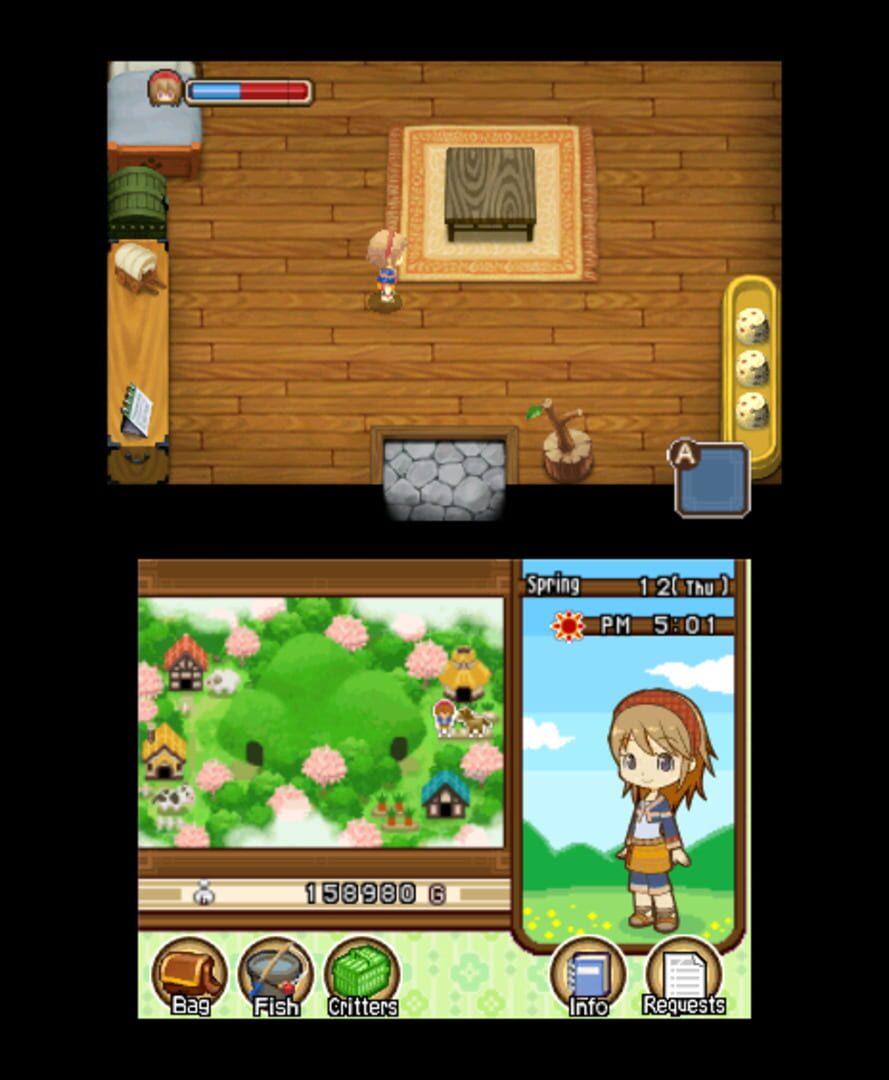 Captura de pantalla - Harvest Moon: The Tale of Two Towns