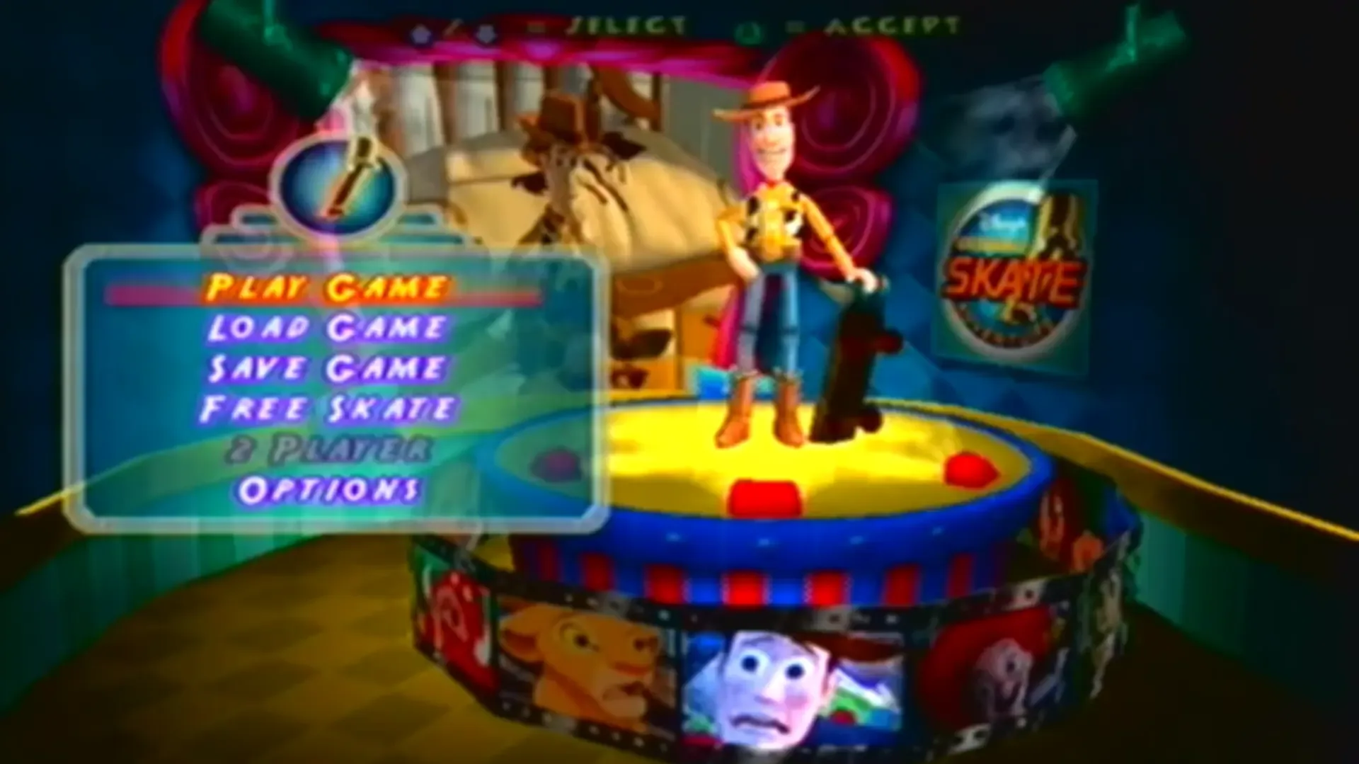 Captura de pantalla - Disney's Extreme Skate Adventure