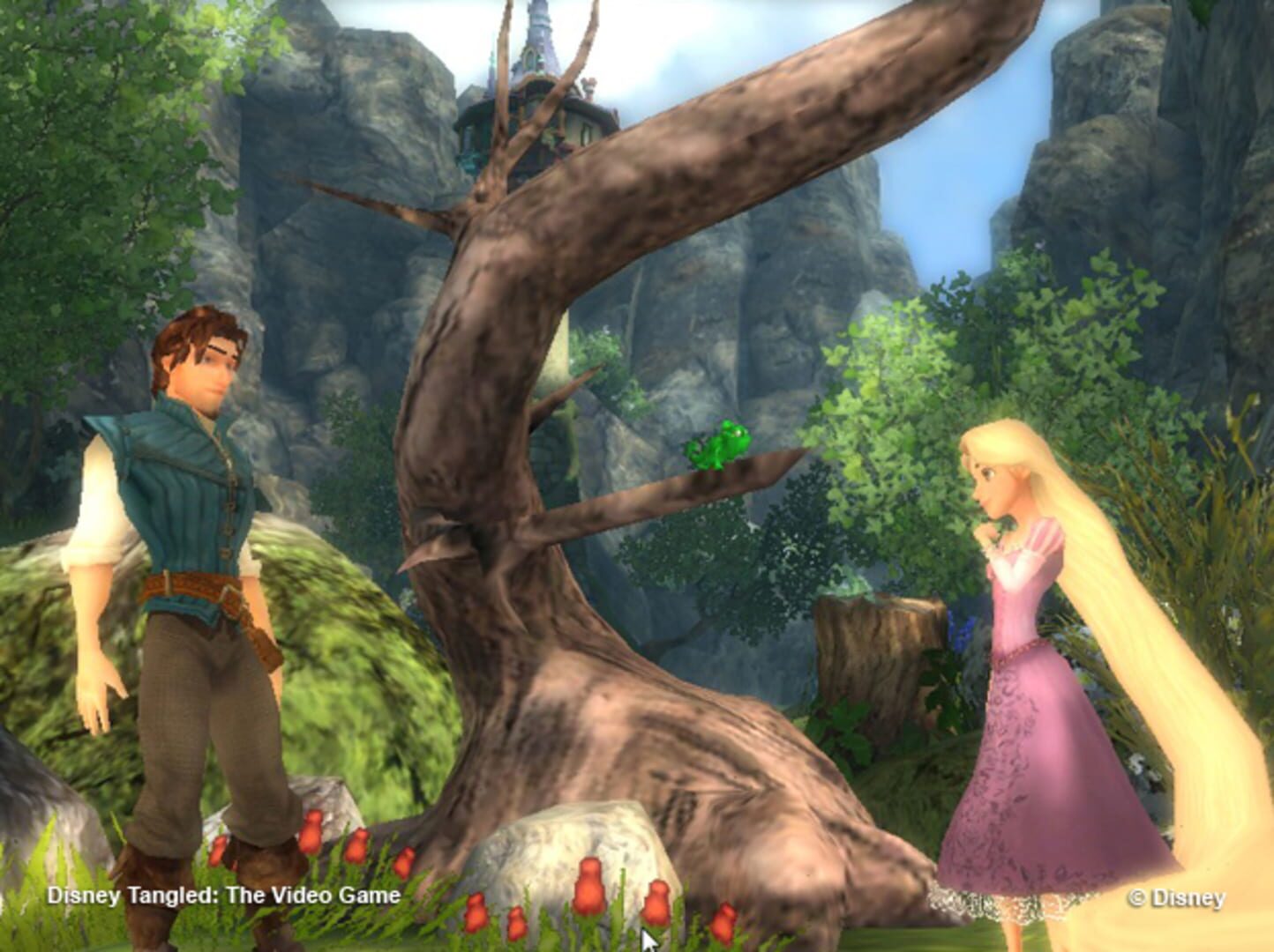 Captura de pantalla - Tangled: The Video Game