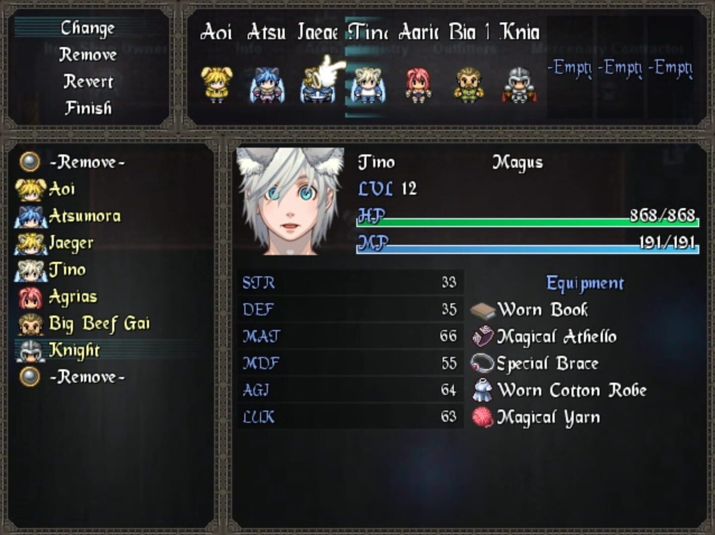Solenars Edge Heroes - Screenshot