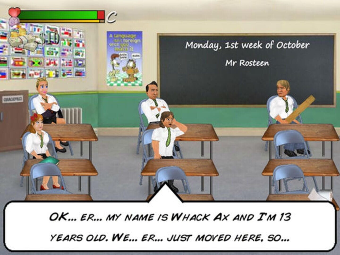 Private School Days - Screenshot